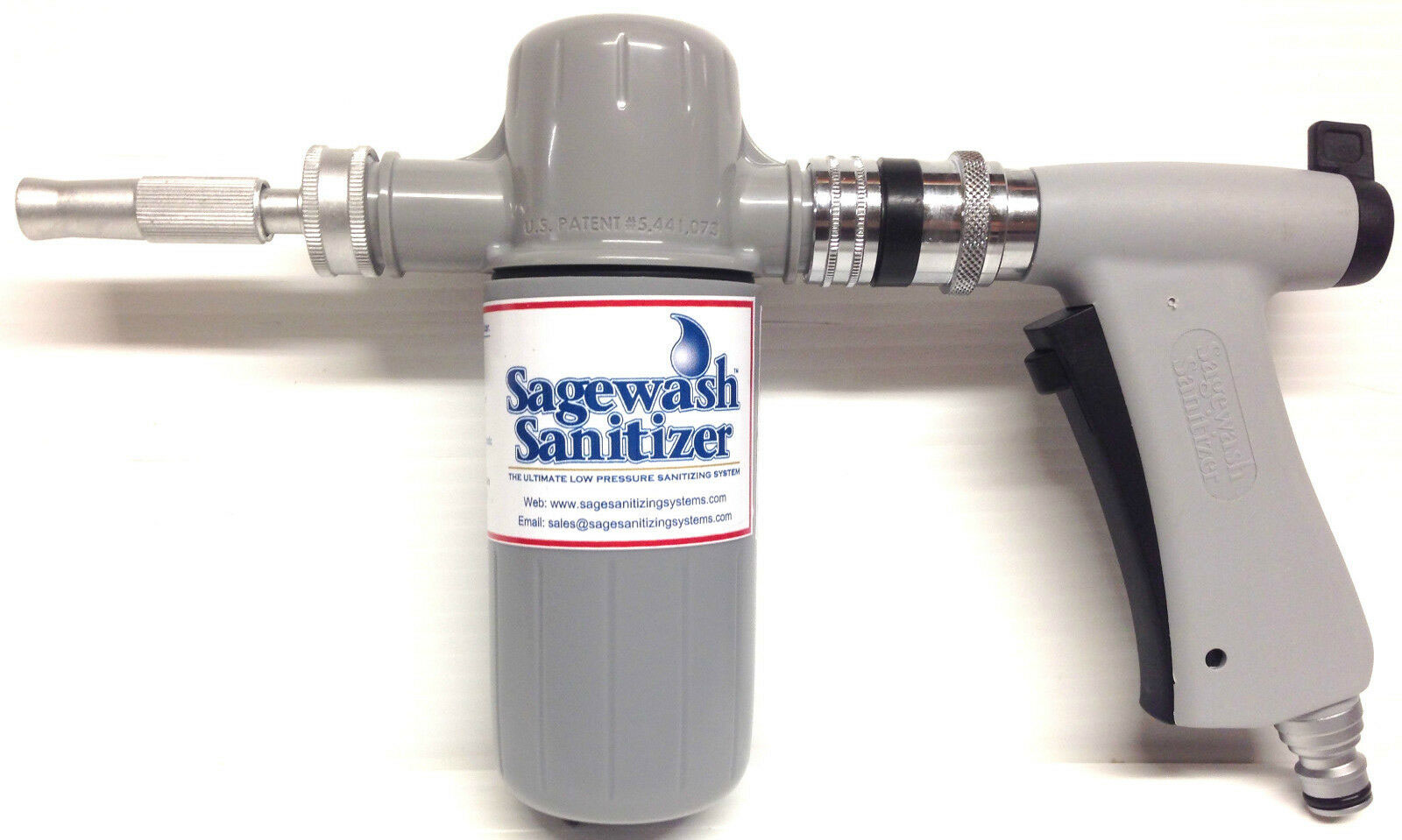 Sagewash Heavy Duty Adjustable Spray Nozzle (Chrome)
