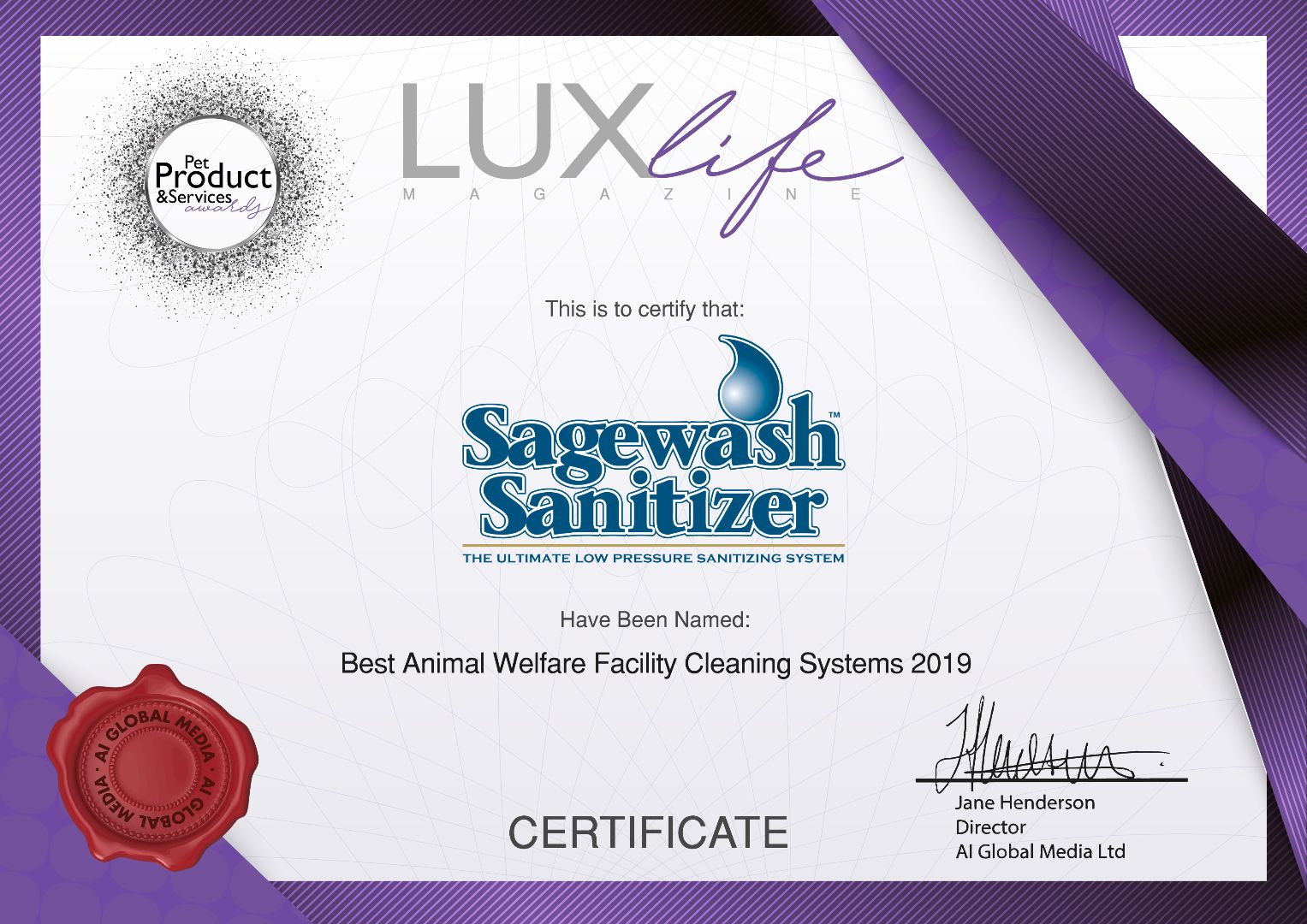 Sagewash Sanitizer Trigger System Starter Pack including 2 Sagewash Tablets