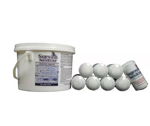 SAGEWASH SANITIZER TABLETS 
BUCKET OF 8
